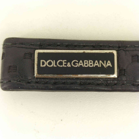 ドルチェアンドガッバーナ DOLCE&GABBANA パイソンレザー キーホルダー メンズ