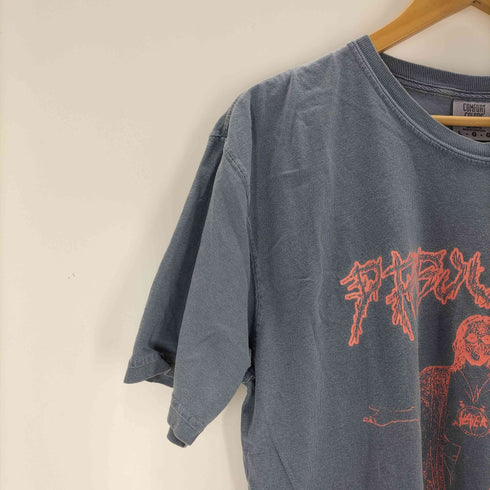 コンフォートカラーズ COMFORT COLORS プリントクルーネックTシャツ メンズ import:L