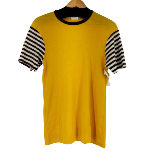 シアーズ Sears 70S 袖ボーダー S/S サマーニット メンズ