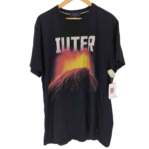 IUTER イタリア製 プリントクルーネックTシャツ メンズ import:XL