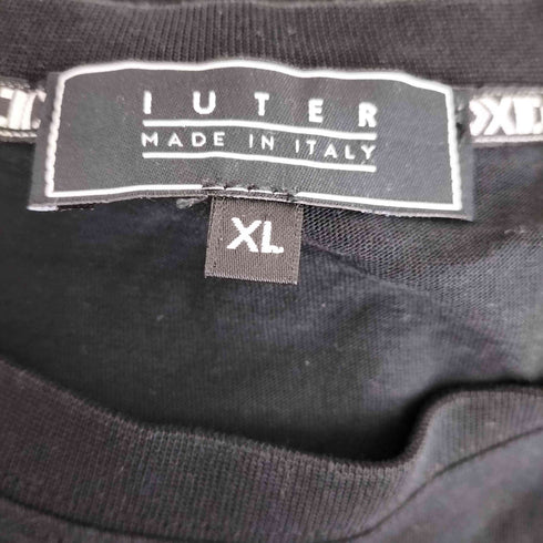 IUTER イタリア製 プリントクルーネックTシャツ メンズ import:XL