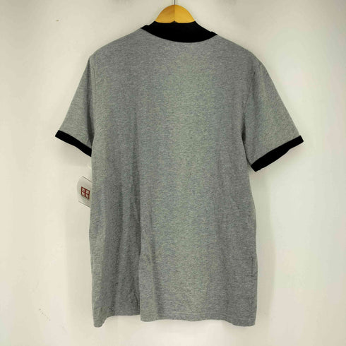 フレッドペリー FRED PERRY ロゴ刺繍 S/S リンガーTシャツ メンズ JPN:L