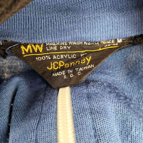 ジェイシーペニー J.C.PENNEY 70-80s アクリル サイドライントラックジャケット メンズ 38-40