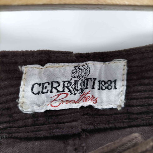 チェルッティ CERRUTI 1881 センタープレス 太畝コーデュロイパンツ メンズ EUR:50