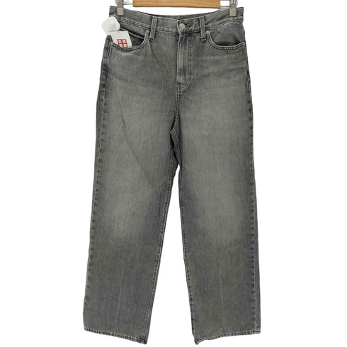 ユニクロ UNIQLO ワイドストレートジーンズ レディース 26