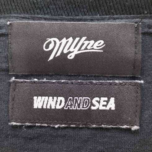 ウィンダンシー WIND AND SEA ロゴスリーブ ロングスリーブTシャツ メンズ