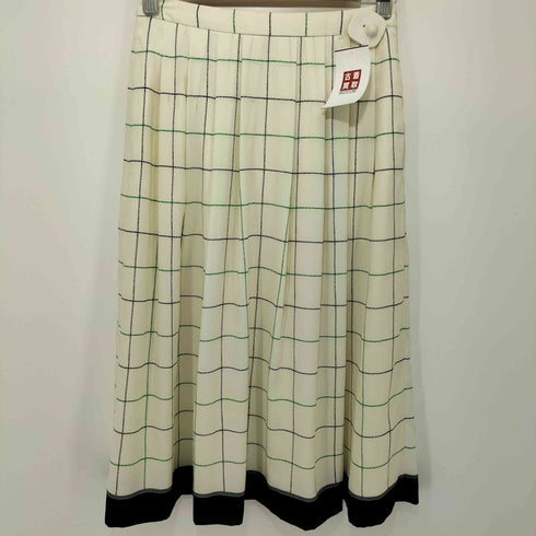 マッキントッシュ ロンドン Mackintosh LONDON チェックフレアスカート レディース 38