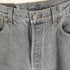 リーバイス Levis 653刻印 USA製 89年製 ナイロンフットボタン 先染め 501 ブラックデニムパンツ メンズ 36