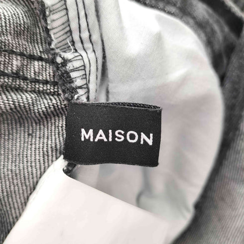 メゾンスペシャル MAISON SPECIAL High Waist Cocoon Denim Pants レディース JPN:36
