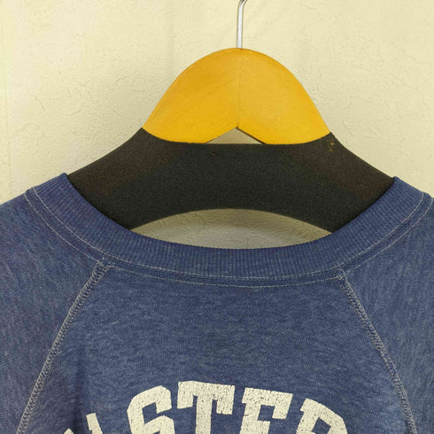 MADE IN USA フロント2段プリント ラグランスウェット EASTERN メンズ