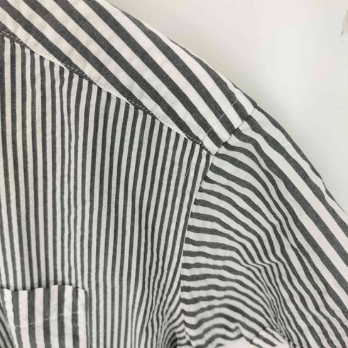 ビームスボーイ BEAMS BOY 20ss コットン サッカー クレイジー ストライプ シャツ レディース ONE SIZE