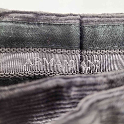 アルマーニコレツィオーニ ARMANI COLLEZIONI 00s 細畝コーデュロイ タックワイドパンツ メンズ JPN:S