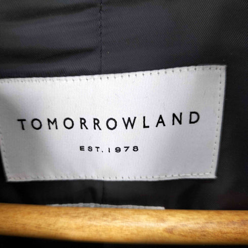 トゥモローランド TOMORROWLAND 23AW Super170'sウール リバーメルトン ステンカラーコート メンズ JPN:XS