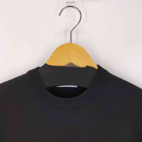 ザラ ZARA STRUCTURED SOFT SWEATER ソフトスパンセーター、ラウンドネック、ロングスリーブ メンズ 40