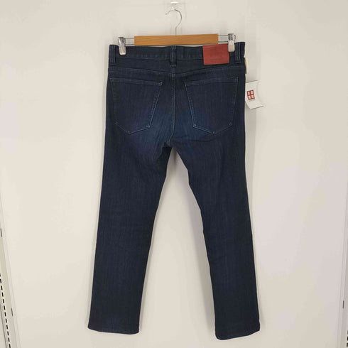 バーバリーブラックレーベル BURBERRY BLACK LABEL ストレートデニムパンツ 裏地ノバチェック メンズ W76