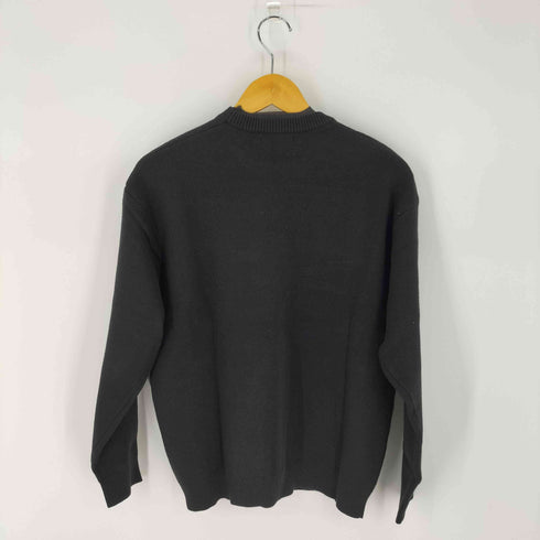 ザラ ZARA STRUCTURED SOFT SWEATER ソフトスパンセーター、ラウンドネック、ロングスリーブ メンズ 40