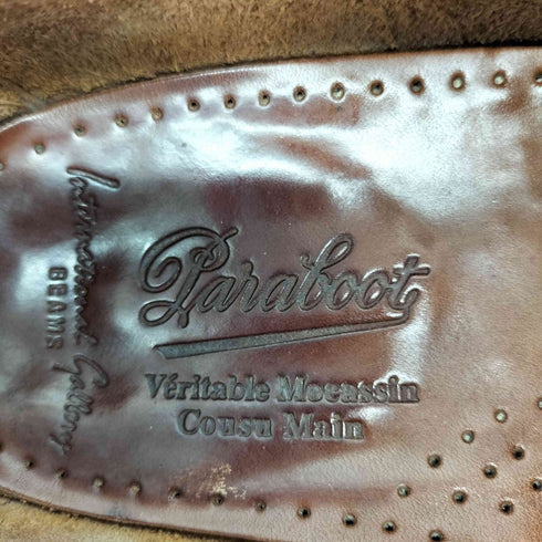 パラブーツ Paraboot 別注 CORSE モカシンローファー メンズ