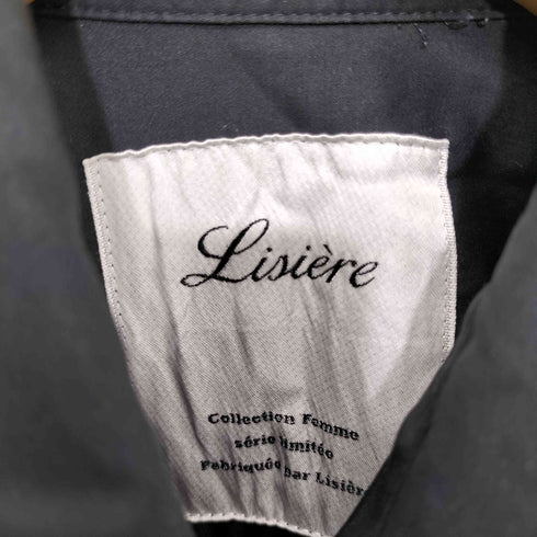リジェール Lisiere ロングシャツ シャツワンピース レディース