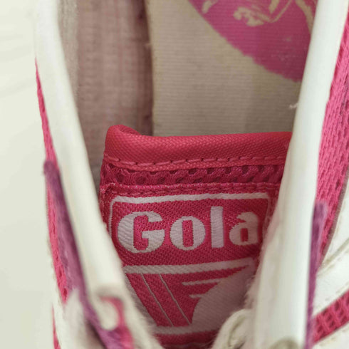 Gola メッシュ x スウェード ローカットスニーカー レディース EUR:39