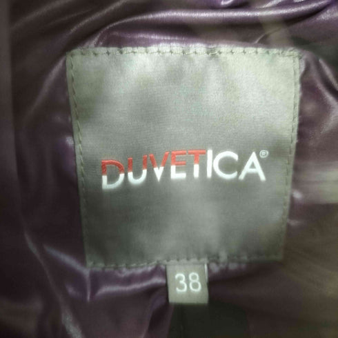 デュベティカ DUVETICA KAPPA フォックスファー ナイロンフードダウンコート レディース JPN:38