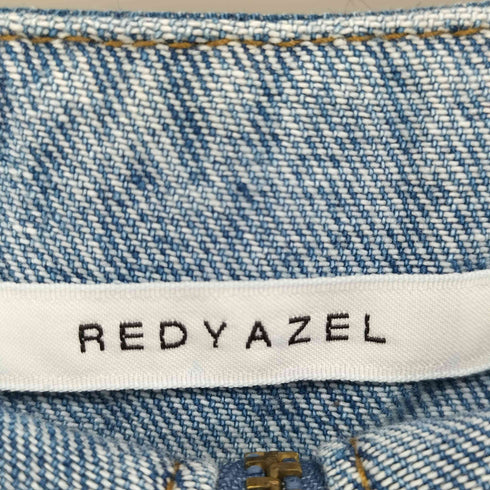 レディアゼル REDYAZEL サス付きデニムアシメヘムフレアスカート レディース JPN:S