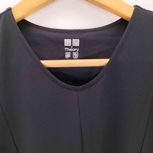 ユニクロ UNIQLO ウルトラストレッチフレアロングワンピース レディース JPN:M