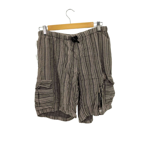 グラミチ GRAMICCI 90S MADE IN USA ストライプカーゴショートパンツ メンズ import:XS