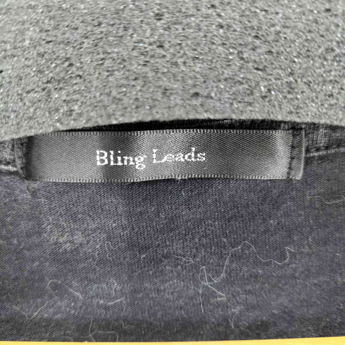 ブリングリーズ Bling Leads フロントプリントカットソー メンズ