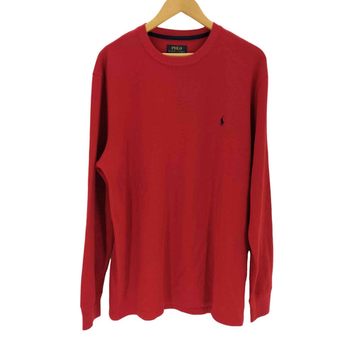 ポロラルフローレン POLO RALPH LAUREN ワンポイント刺繍サーマルカットソー メンズ import:XL