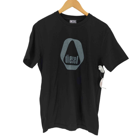 ディーゼル DIESEL ロゴプリント クルーネック Tシャツ T-Diegor-G10 メンズ JPN:L