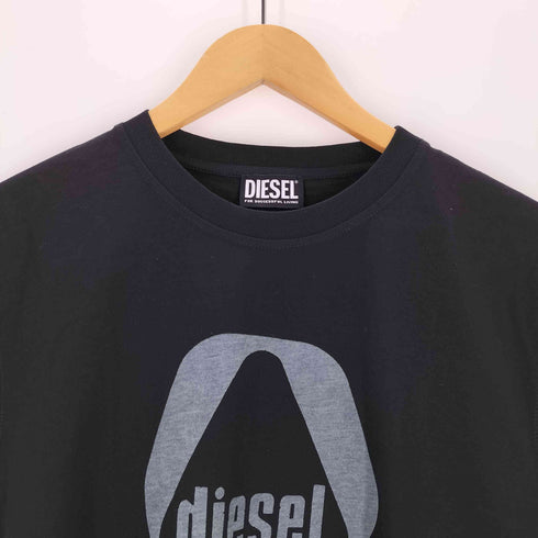 ディーゼル DIESEL ロゴプリント クルーネック Tシャツ T-Diegor-G10 メンズ JPN:L