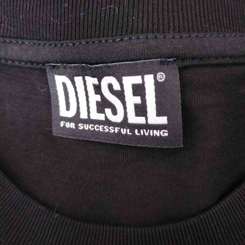 ディーゼル DIESEL ロゴプリント クルーネック Tシャツ T-Diegor-G10 メンズ JPN:L