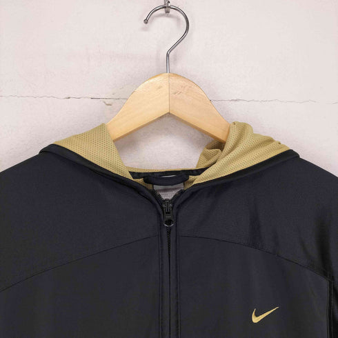 ナイキ NIKE 00s スウォッシュ刺繍ジップパーカー メンズ JPN:L