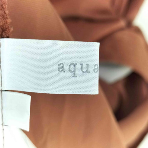 アクアガール aquagirl ベルテッドロングシャツワンピース レディース JPN:38