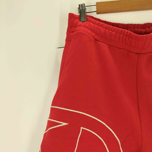 ディーゼル DIESEL 23ss ロゴ刺繍スウェットハーフパンツ メンズ