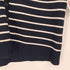 ザラ ZARA 前ボタン ボーダーニットベスト レディース import:L