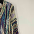 クージー COOGI オーストラリア製 マルチカラー Vネック 3Dニット コットンニット メンズ import:L
