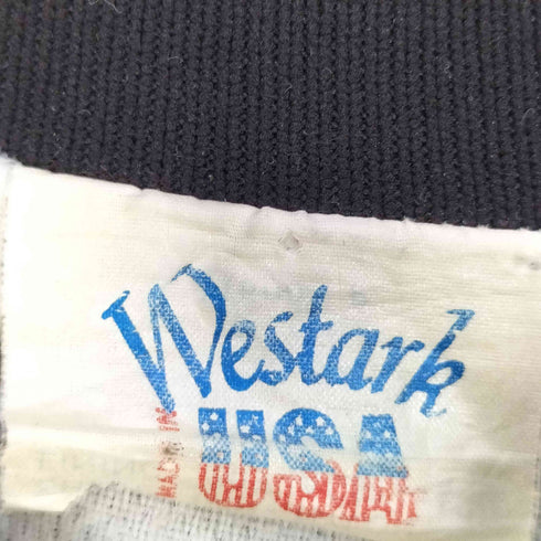 ウエストアーク WESTARK USA製 バックプリント ナイロンサテン スタジャン メンズ import:L