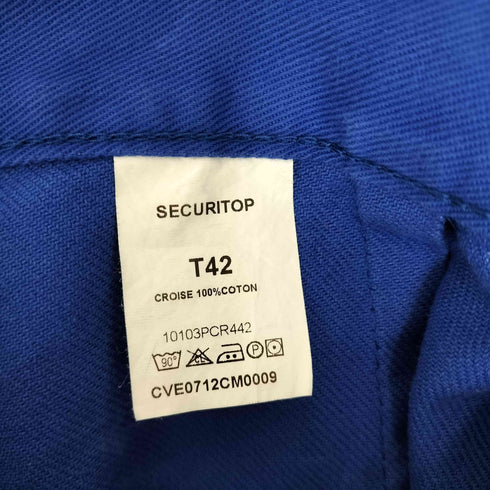 SECURITOP ヴィンテージ フレンチワーク コットン ユーロ ワークパンツ メンズ T42