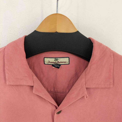 トミーバハマ Tommy Bahama シルク オープンカラーボックスシャツ メンズ import:L