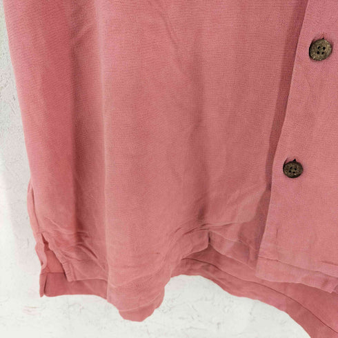 トミーバハマ Tommy Bahama シルク オープンカラーボックスシャツ メンズ import:L