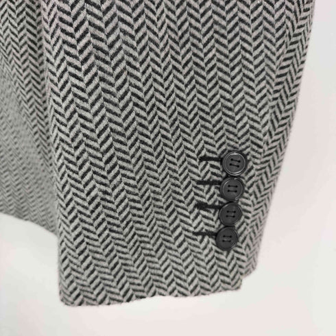 ザラマン ZARA MAN ヘリンボーン1Bウールテーラードジャケット メンズ import:L