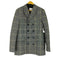 ザラ ZARA DOUBLE BREASTED CHECK THREE QUARTER LENGTH COAT メンズ import:L