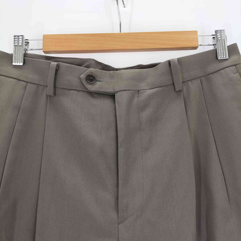 オーラリー AURALEE LIGHT WOOL MAX GABARDINE TWO-TUCK SLACKS メンズ 4