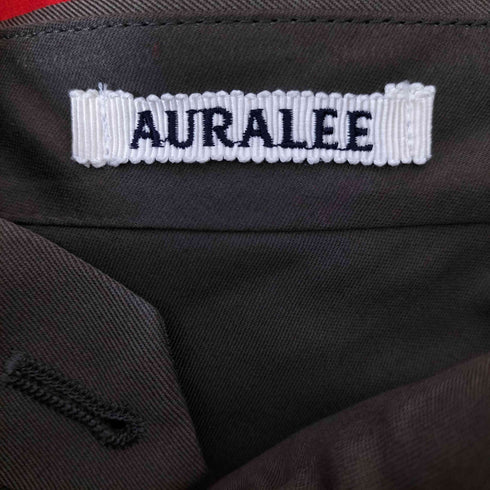 オーラリー AURALEE LIGHT WOOL MAX GABARDINE TWO-TUCK SLACKS メンズ 4