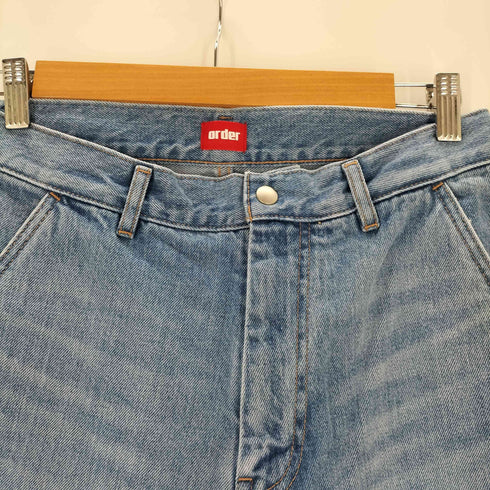 オーダー order order loose denim pants one wash メンズ JPN:S