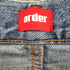 オーダー order order loose denim pants one wash メンズ JPN:S