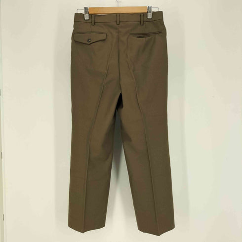 ケントアンドカーウェン KENT&CURWEN YZIP コインポケット 2タック ウールスラックス メンズ