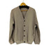 クレプスキュール crepuscule 18AW Moss Stitch Cardigan 鹿の子編み Vネック ニットカーディガン メンズ JPN:1