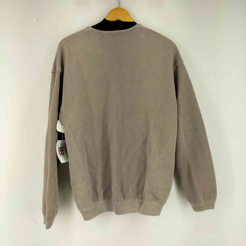 クレプスキュール crepuscule 18AW Moss Stitch Cardigan 鹿の子編み Vネック ニットカーディガン メンズ JPN:1